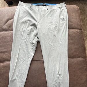 Kenneth Cole Men's Light Gray Dress Pants